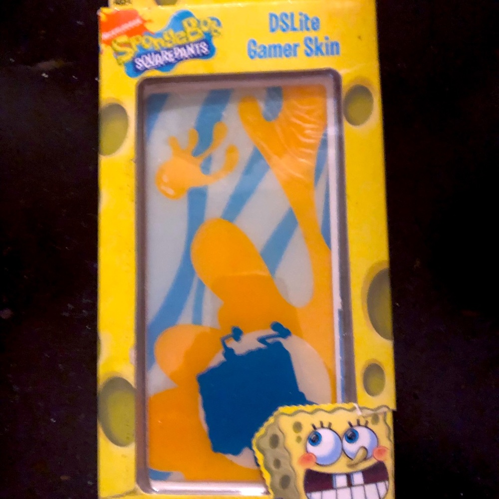 SpongeBob ds lite gamer skin